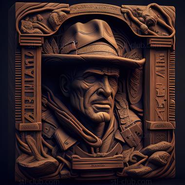 3D модель Игра Сент-Индиана Джонс и судьба Атлантиды (STL)